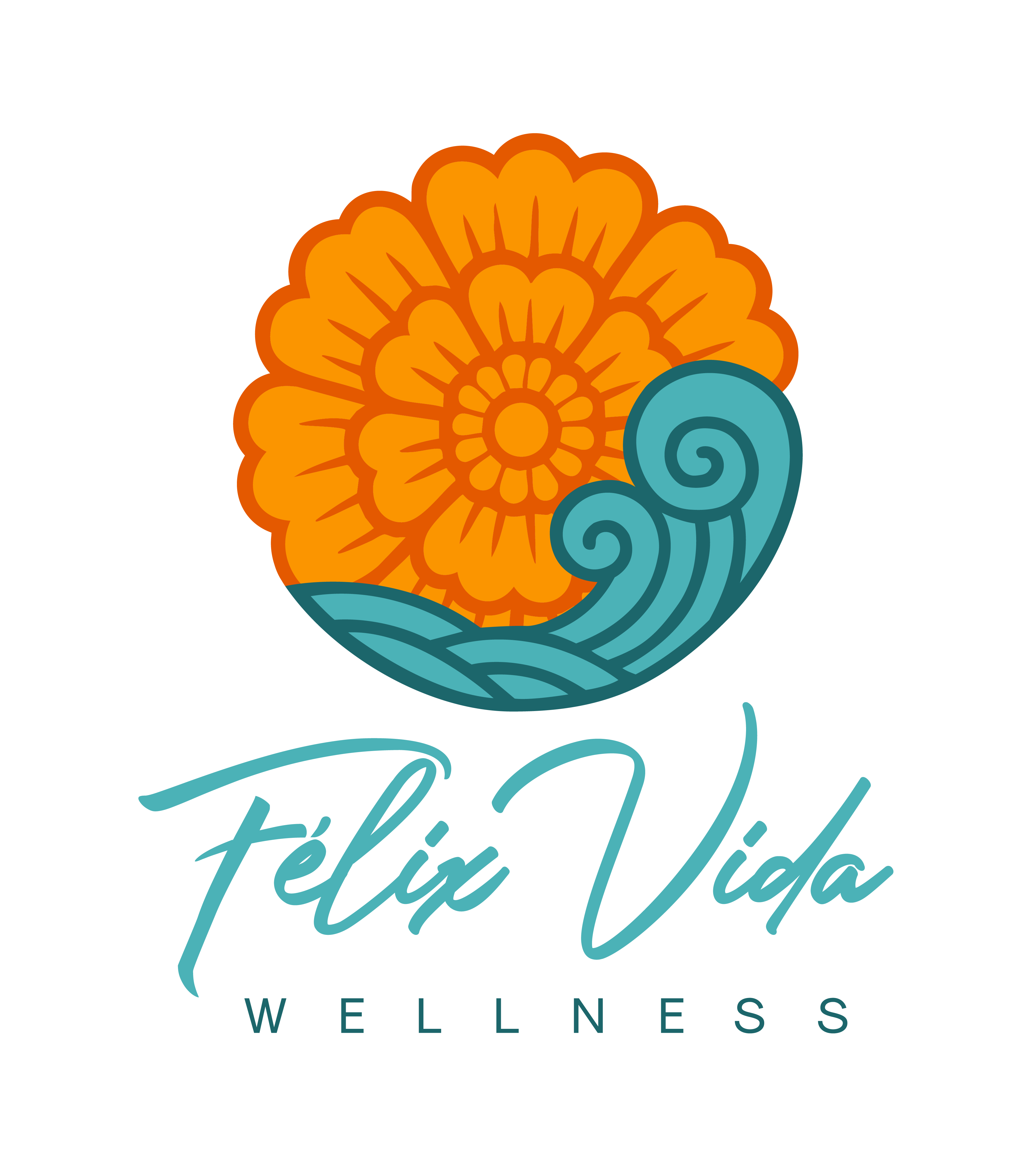 Félix Vida Wellness stacked logo — aesthetic and wellness clinic in Scottsdale, AZ
